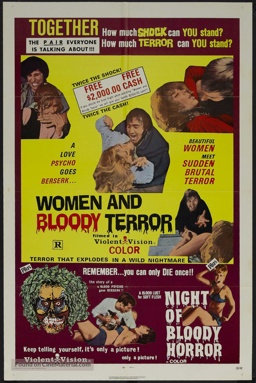 Women and Bloody Terror - Movie Poster
