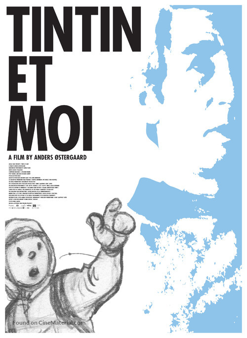 Tintin et moi - Danish poster