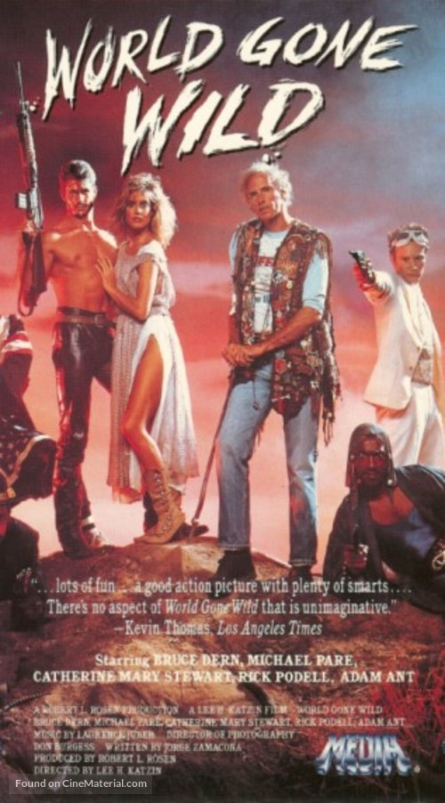 World Gone Wild - VHS movie cover