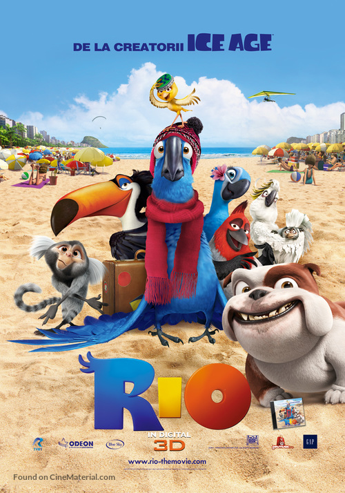 Rio - Romanian Movie Poster