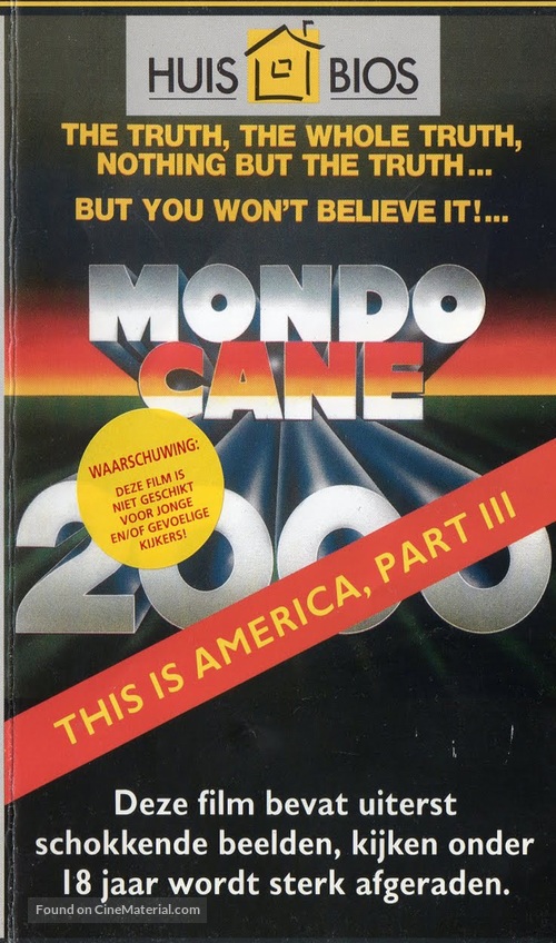 Mondo cane 2000 - Dutch VHS movie cover