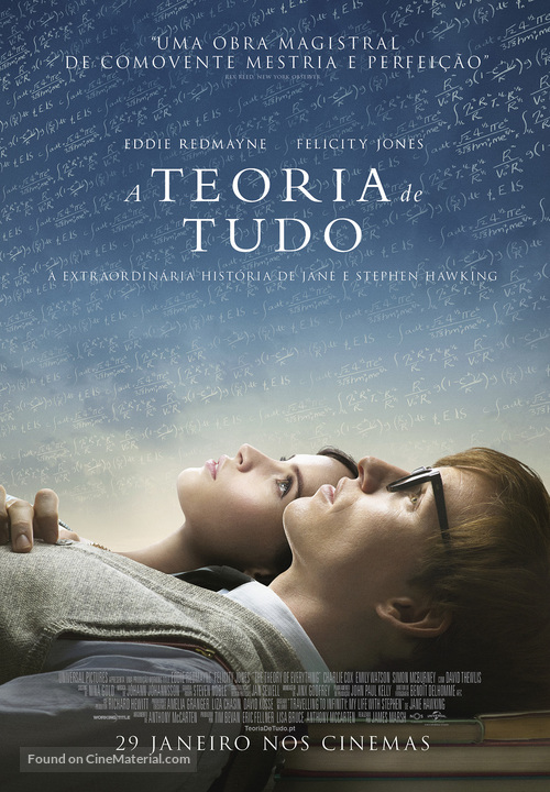 The Theory of Everything - Portuguese Movie Poster