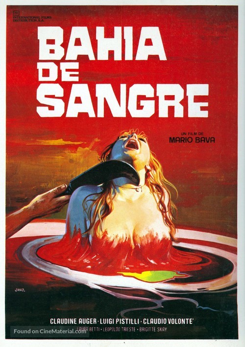 Ecologia del delitto - Spanish Movie Poster