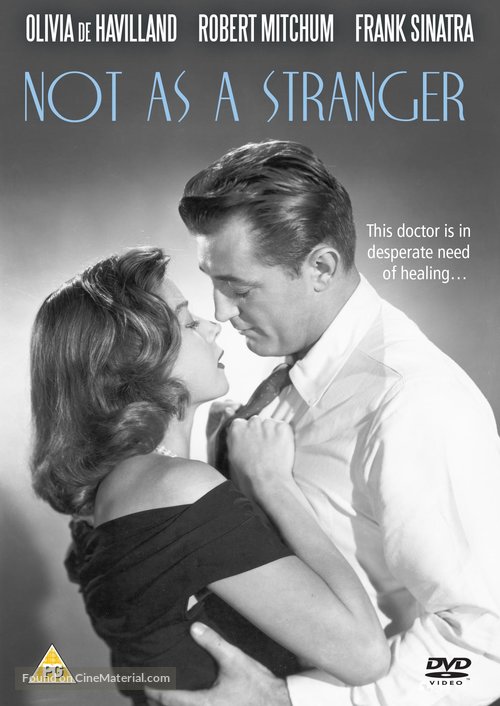 Not as a Stranger - British DVD movie cover