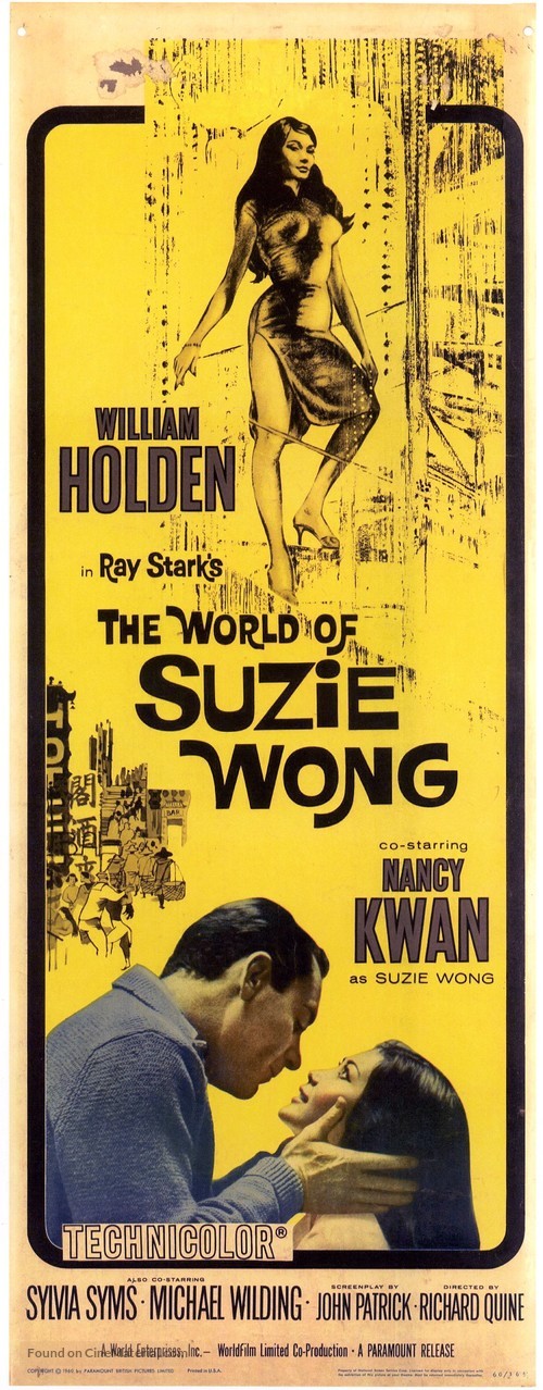 The World of Suzie Wong - Movie Poster