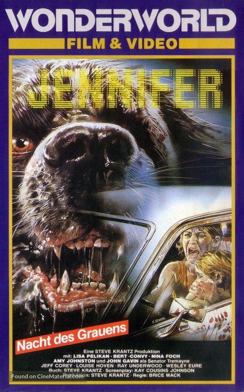 Jennifer - German VHS movie cover