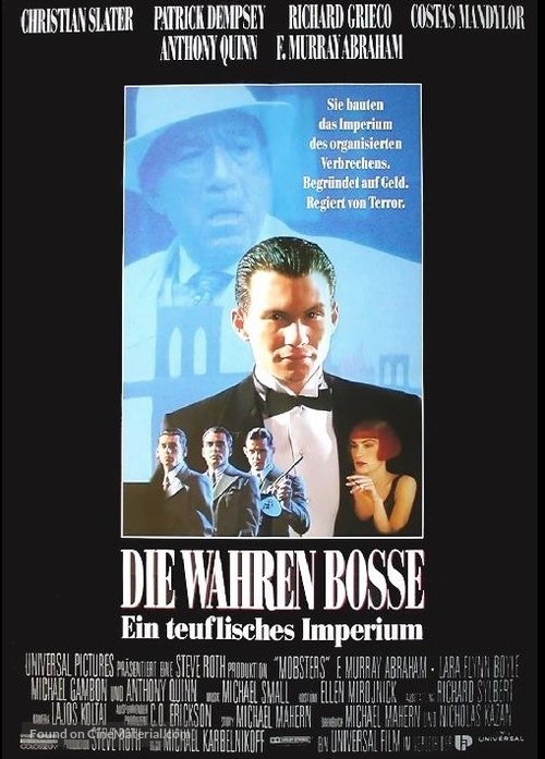 Mobsters - German Movie Poster