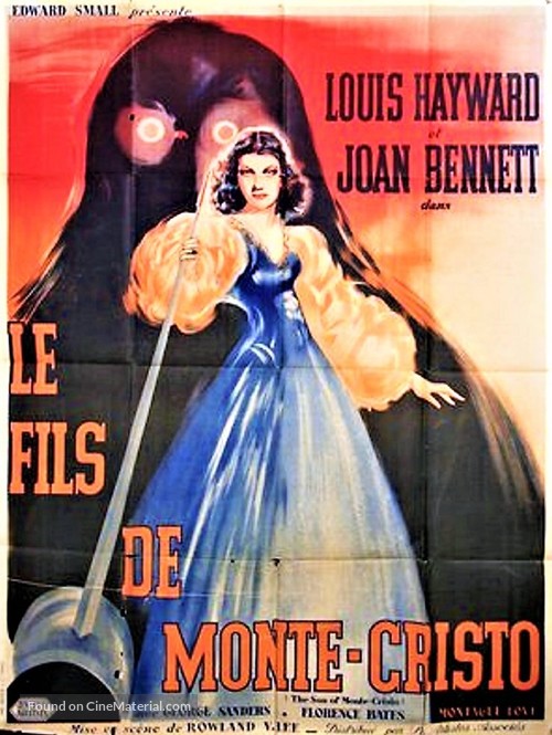 The Son of Monte Cristo - French Movie Poster