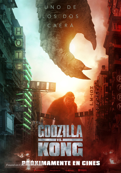 Godzilla vs. Kong - Spanish Movie Poster