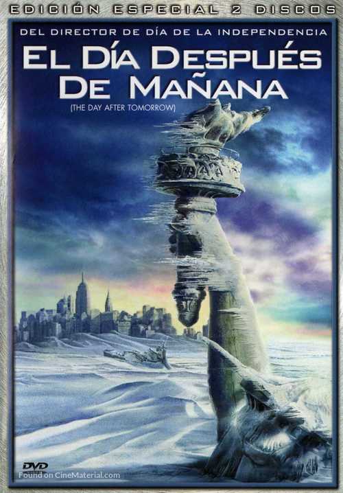 The Day After Tomorrow - Argentinian DVD movie cover