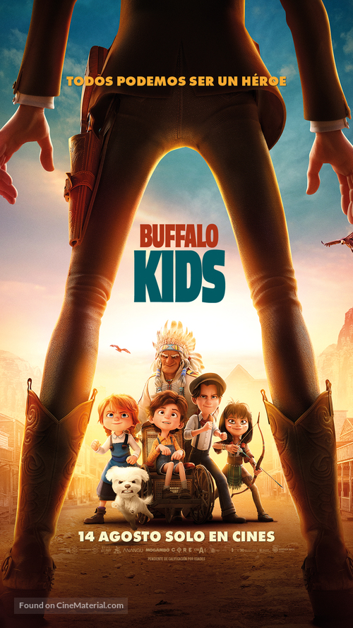 Buffalo Kids - Spanish Movie Poster