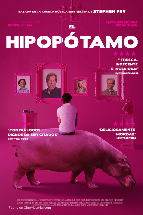 The Hippopotamus - Spanish Movie Poster