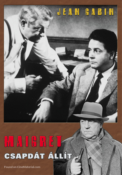 Maigret tend un pi&egrave;ge - Hungarian Movie Cover