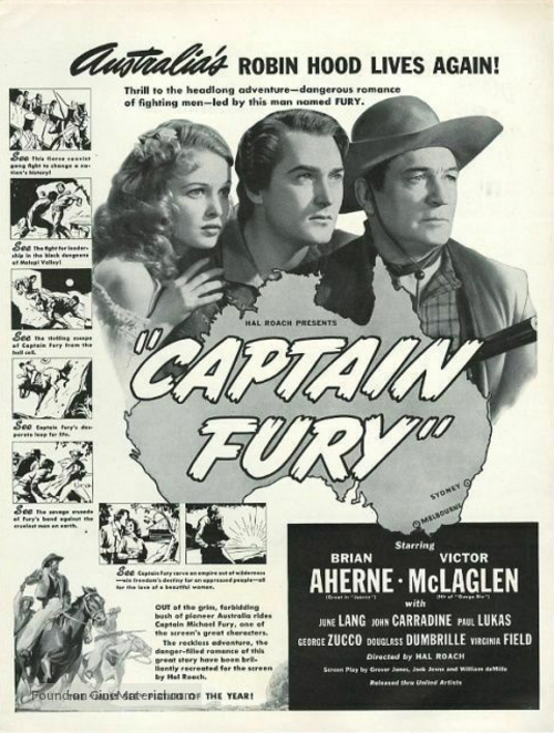 Captain Fury - Movie Poster