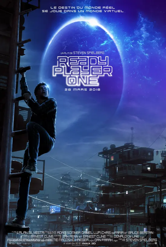 Ready Player One - French Movie Poster