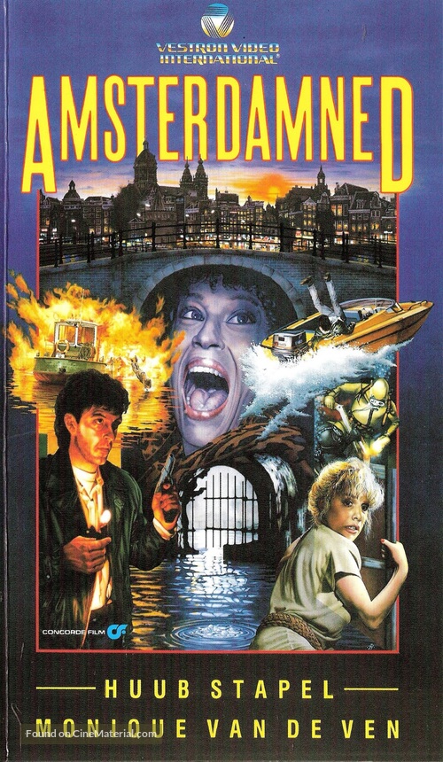 Amsterdamned - VHS movie cover