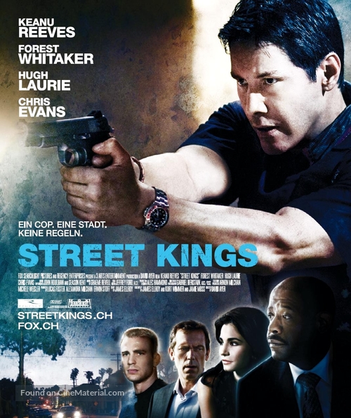 Street Kings - Swiss Movie Poster