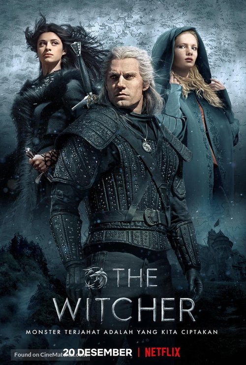&quot;The Witcher&quot; - Indonesian Movie Poster