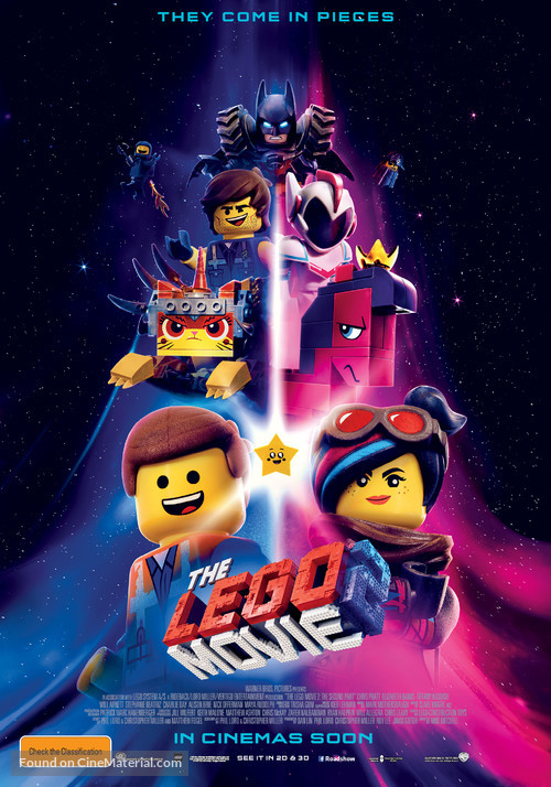 The Lego Movie 2: The Second Part - Australian Movie Poster