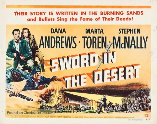 Sword in the Desert - Movie Poster
