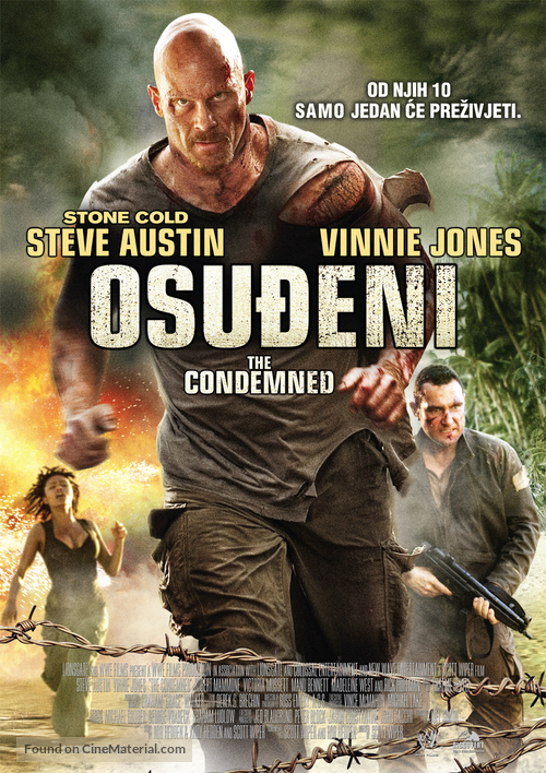 The Condemned - Croatian Movie Poster