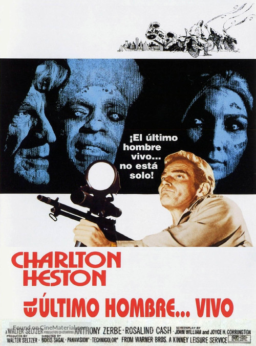 The Omega Man - Spanish Movie Poster