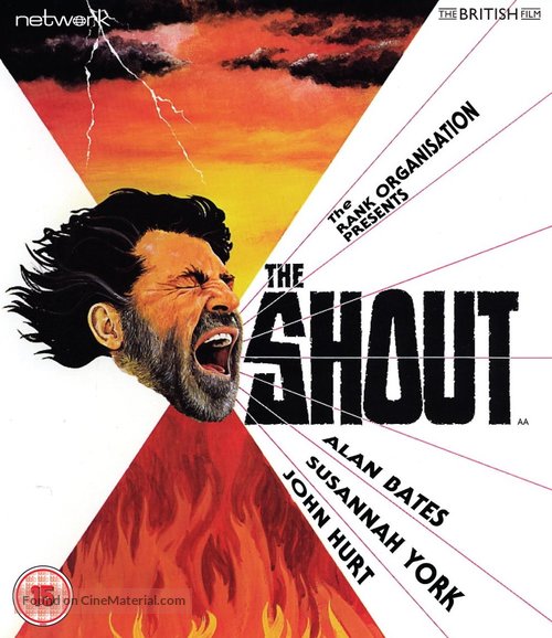 The Shout - British Blu-Ray movie cover