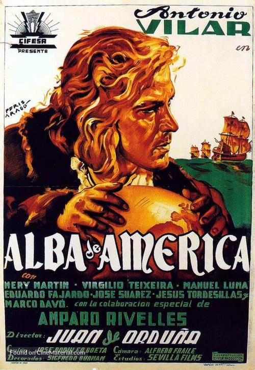 Alba de Am&eacute;rica - Spanish Movie Poster