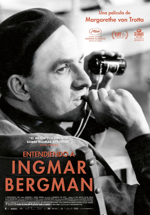 Ingmar Bergman - Verm&auml;chtnis eines Jahrhundertgenies - Spanish Movie Poster