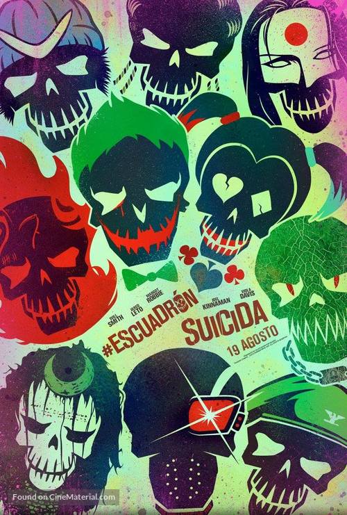 Suicide Squad - Spanish Movie Poster