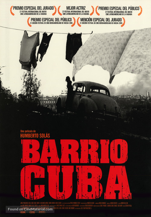 Barrio Cuba - Spanish Movie Poster