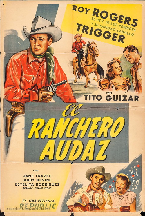 The Gay Ranchero - Argentinian Movie Poster