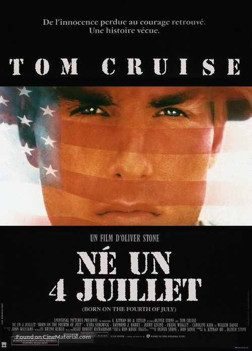 Born on the Fourth of July - French Movie Poster