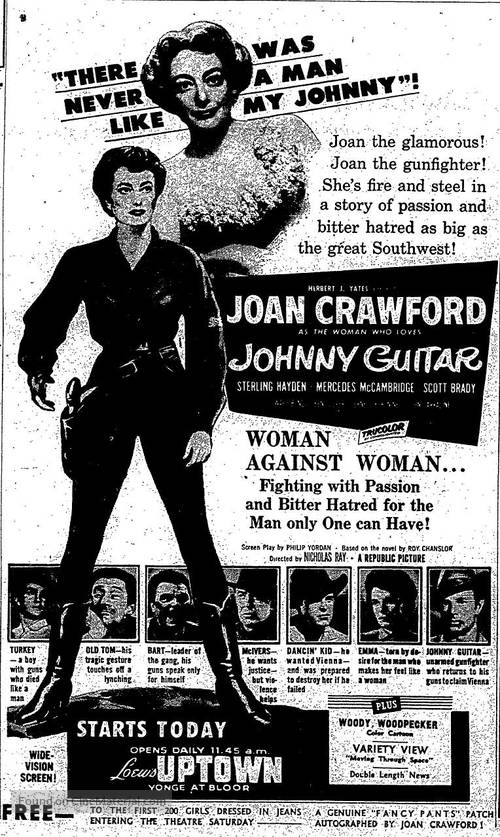 Johnny Guitar - poster