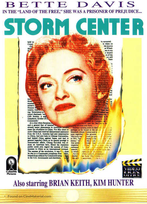 Storm Center - Australian Movie Cover