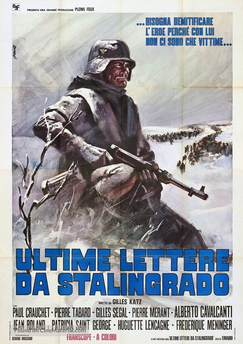 Lettres de Stalingrad - Italian Movie Poster