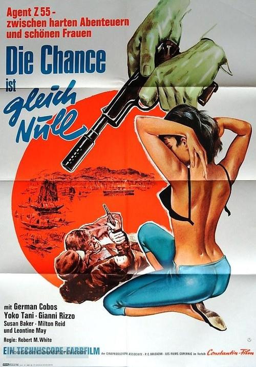 Agente Z 55 missione disperata - German Movie Poster