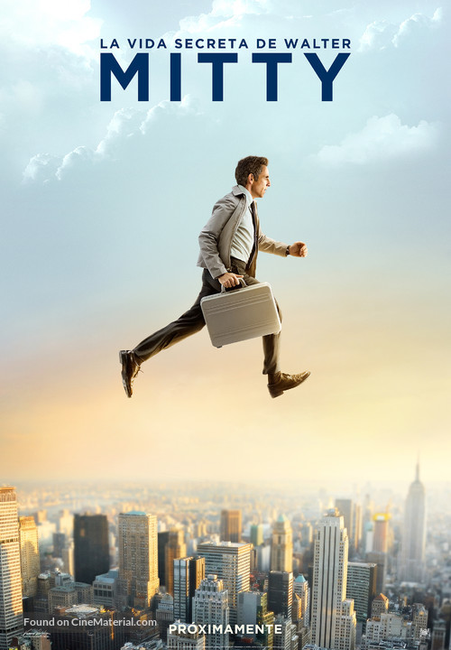 The Secret Life of Walter Mitty - Spanish Movie Poster