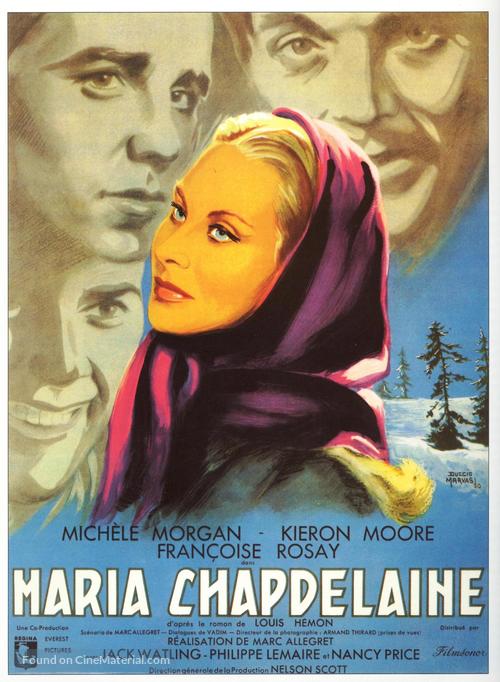 Maria Chapdelaine - French Movie Poster