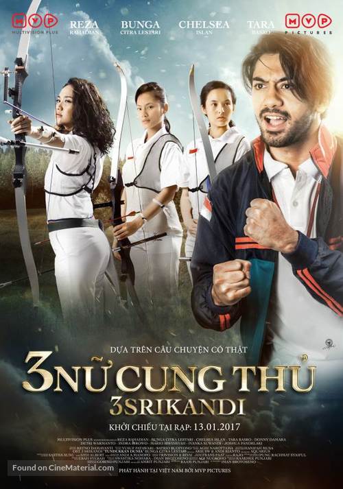 3 Srikandi - Vietnamese Movie Poster