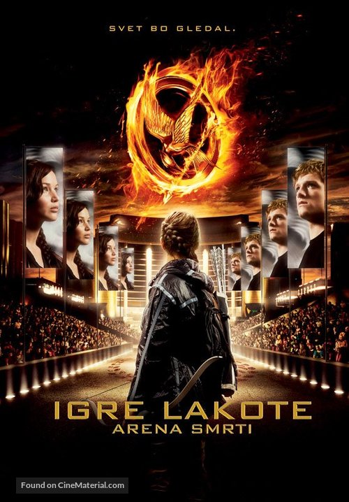 The Hunger Games - Slovenian Movie Poster