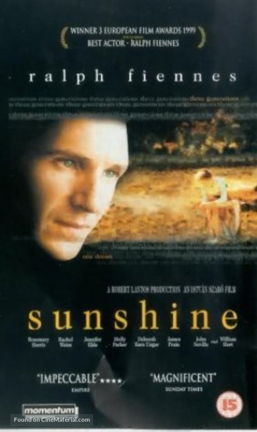 Sunshine - British VHS movie cover