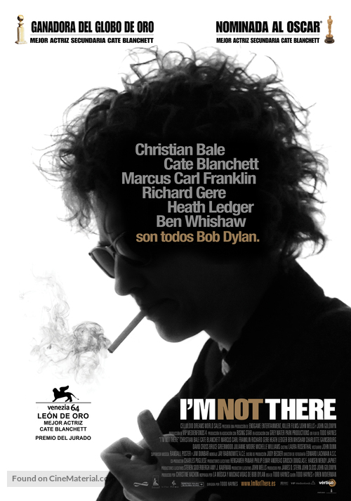I&#039;m Not There - Spanish Movie Poster