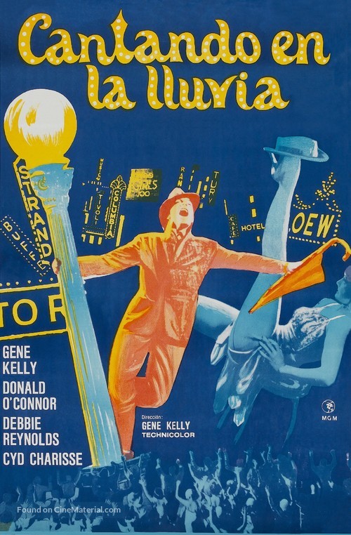 Singin&#039; in the Rain - Argentinian Movie Poster