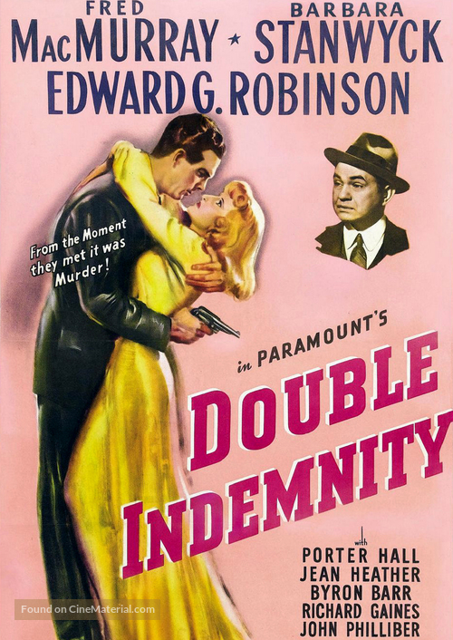 Double Indemnity - DVD movie cover
