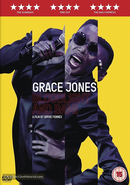 Grace Jones: Bloodlight and Bami - British DVD movie cover