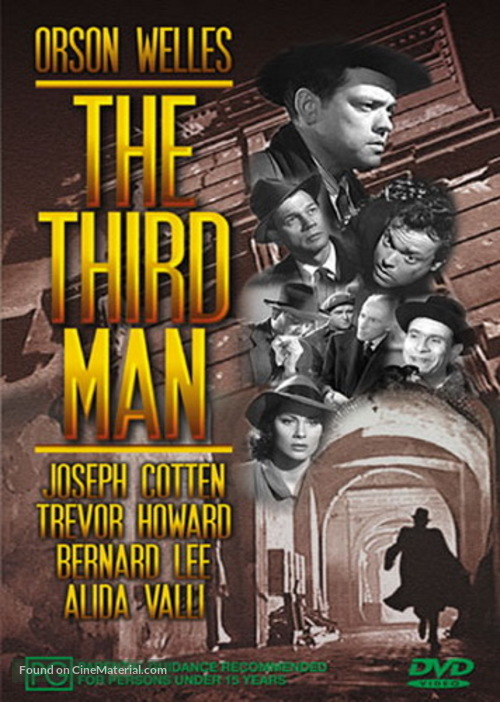 The Third Man - Australian DVD movie cover