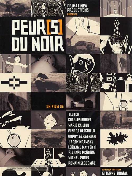 Peur(s) du noir - French Movie Poster