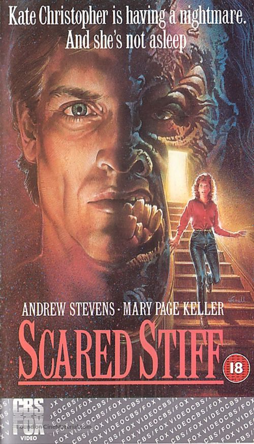 Scared Stiff - British VHS movie cover