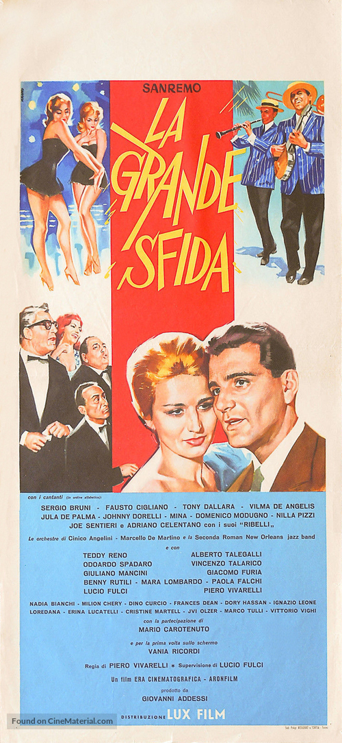 Sanremo - La grande sfida - Italian Movie Poster